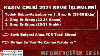 Askerlik Kasım Celbi 2021 Sevk İşlemleri  Mehmetçiğin Sesi [upl. by Alpheus914]