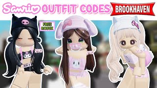 SANRIO OUTFIT ID CODES FOR BROOKHAVEN RP BERRY AVENUE amp BLOXBURG 💗✨ [upl. by Ringo]