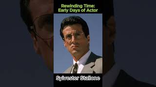 Rewinding Time Early Days of Actors  Sylvester Stallone shorts actor [upl. by Ronyar965]