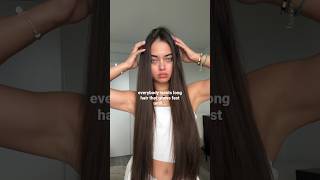 long hair struggles longhair longhairproblems haircare [upl. by Leor]