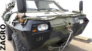 ZAGRO Unimog U1700  TM 170 gepanzerter Prototyp von 1985 armored Prototype [upl. by Aronoff196]