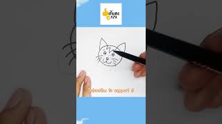 How to Draw a Cat  Easy Drawing Tutorial for Kids  Drawing Eazy [upl. by Sorac]