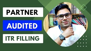 How To File ITR For Partner FY 202223  How To File ITR For Partner Of Partnership Firm  Partner [upl. by Ettenawtna530]