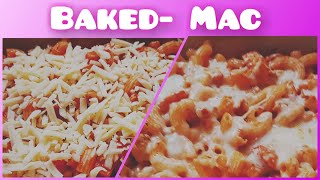 Red SauceBaked Mac [upl. by Aelyk]