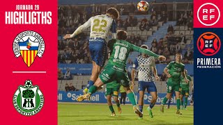 Resumen PrimeraFederación  CE Sabadell FC 01 CD Arenteiro  Jornada 29 Grupo 1 [upl. by Ahoufe]