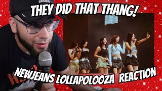 NewJeans 뉴진스 Live  Lollapalooza 2023 REACTION ​⁠Newjeans Reaction newjeans [upl. by Esimorp288]