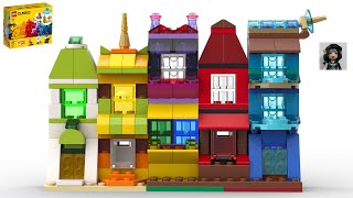 MINI TOWN Lego classic 11013 ideas How to build [upl. by Basir]