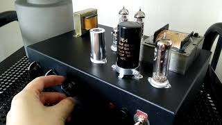 Valve Amplifier based on Mullard 510 [upl. by Nomael936]