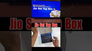 Jio Set Top Box🔥 Jio Setup Box Connection to Tv shorts jio tv [upl. by Halverson]