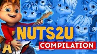 NUTS2U Compilation  Alvin and The Chipmunks  Planet Chipmunk [upl. by Nerte]