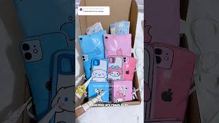 Packing cinnamoroll amp my melody fake 🎀 comment what to do next 👉🏻 papercraft sanrio shorts [upl. by Nylkoorb673]