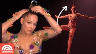 How This Cirque Du Soleil Performer Hangs By Her Hair  TODAY Originals [upl. by Cummine]