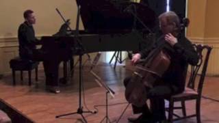 Dariusz Skoraczewski amp Michael Sheppard Brahms Cello Sonata No1 in e Minor Op 38 [upl. by Eiro611]