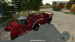 Farming Simulator 2022  Potato Technology  GRIMME Ventor 4150 [upl. by Rofotsirk128]