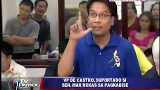 Noli picks Mar Roxas for vice president [upl. by Darum]