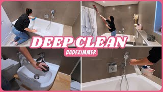 20 Minuten Putzmotivation amp Deep Clean Badezimmer [upl. by Nnayrb]