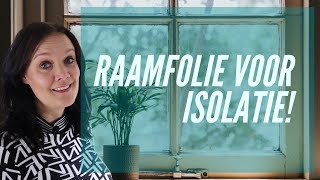 Raamfolie voor isolatie Opgewekt Aflevering 3 [upl. by Bedelia]