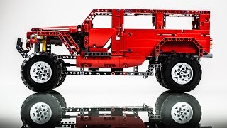 LEGO Technic 42029 Motorized  LEGO SUV [upl. by Gnilyarg]