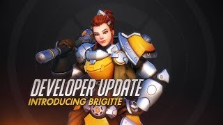 Developer Update  Introducing Brigitte  Overwatch [upl. by Sonja]