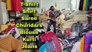 Biggest lot garments wholesale market in Kolkata 2024  Cheapet Lot wholesaler  AS Culture [upl. by Farhi]