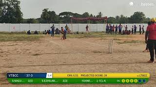 Live Cricket Match  VTBCC vs LTBCC  01Sep24 0444 PM 6  11TH JUNIOR TENNIS BALL CRICKET CHAMPI [upl. by Oruasi]