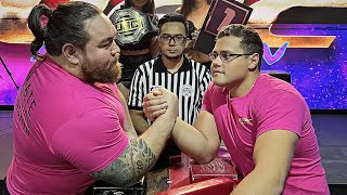 SCHOOLBOY VS MONSTER MICHAEL FORD  ARM WRESTLING 2023 [upl. by Gui719]