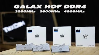 ระเบิดกล่อง GALAX HOF DDR4 2x8GB Kit  3200MHz  3600MHz  4000MHz  พรีวิว by ThxCom [upl. by Alexandre]