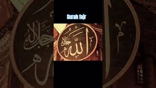 Surah fajr Urdu translation quran surahfajr surahfajar surah surat ayat dua islam islamic [upl. by Lledniuq]