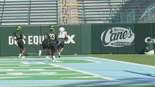 Tulane Football opens Fall camp [upl. by Juline214]