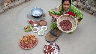 Homemade Kuler Achar Recipe Village Style  Bangali Style Misti Jhal Berry Pickles [upl. by Schaaff528]