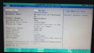 How to make a boot disk with the BIOS InsydeH20 Setup Utility Rev 35 [upl. by Thoer]