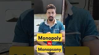 Monopoly vs Monopsony shortsviral economics economy [upl. by Jessen]