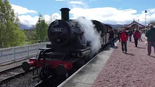 The Strathspey Steam Railway plus The Royal Scotsman train [upl. by Blane327]