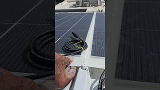 Installing Apollo Power’s flexible solar panel lightweight adaptable and efficient [upl. by Siladnerb703]