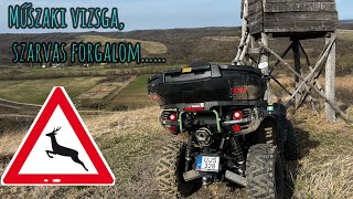 ATV 4x4 offroad TGB Blade  Szarvasforgalom a tolnai dombokon tgb [upl. by Berlyn]