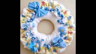 diaper wreath [upl. by Htur]