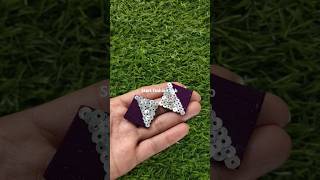 diy Febric earrings making at home  sequence earrings trending earring ytshotrs homemadediya [upl. by Valaria]