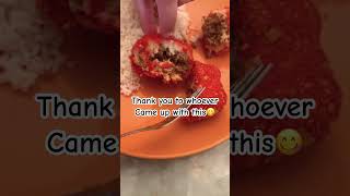 Flaming Hot Cheetos Fried Potato balls foodshorts [upl. by Ikcaj]