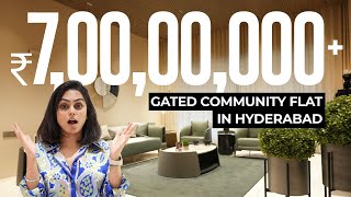 7 Crores Luxury Apartment in a Gated Community in Hyderabad  Hyderabad Growth [upl. by Florina698]