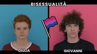 BISESSUALITÀ MASCHILE VS FEMMINILE  Intervista doppia  Pridemonth [upl. by Akin]