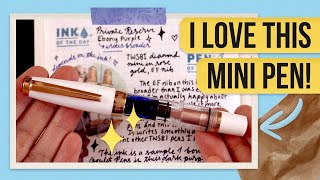 One Of My Favorite Fountain Pens TWSBI Diamond Mini Review [upl. by Ennovehc]