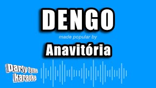 Anavitória  Dengo Versão Karaokê [upl. by Thorrlow]