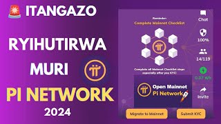 ITANGAZO RYIHUTIRWA MURI PI NETWORK [upl. by Kralc174]