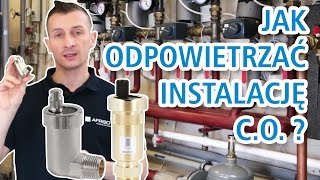 Jak odpowietrzyć instalację ogrzewań wodnych za pomocą odpowietrzników automatycznych AFRISO [upl. by Eibbed]