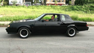 1987 Buick Regal Grand National TType WE4 Turbo Burn Out [upl. by Heathcote]