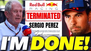 SERGIO PEREZ SHOCKED By HELMUT MARKOS BRUTAL DECISION After DISASTROUS Austin GP [upl. by Nethsa541]