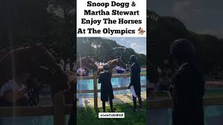 Snoop Dogg amp Martha Stewart w Horses  Olympics  Celebrity Animal Interactions amp Encounters Video [upl. by Connor319]