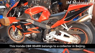 Honda CBR900RR FIREBLADE CBR954RR Engine Restoration  Start to Finish [upl. by Fortunia]