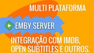 Emby Server com MiBox S  Central multimídia completa [upl. by Ynnatirb969]