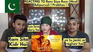 Ram Siya Ram Hindi Adipurush  Prabhas  PAKISTANIS REACTION [upl. by Trainor235]